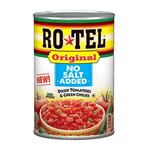 Rotel Can of Diced Tomatoes and Green Chilies