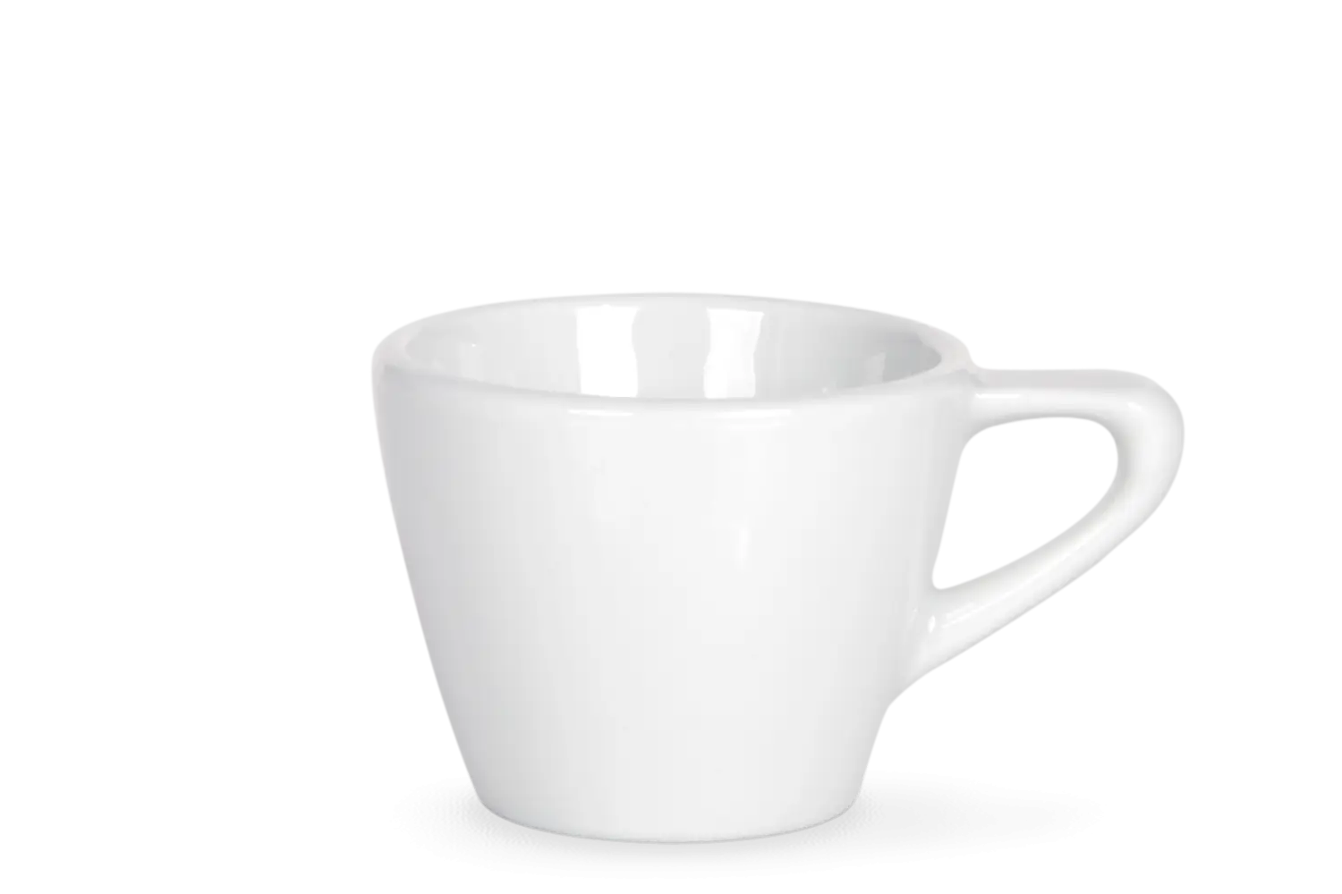 Plain White Ceramic Cup