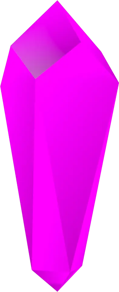 Bright Pink Crystal Gemstone