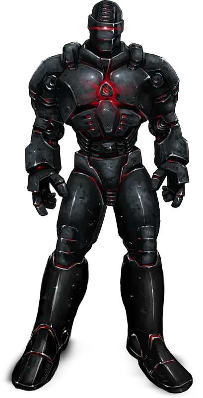 Futuristic Robot Illustration in Digital Art