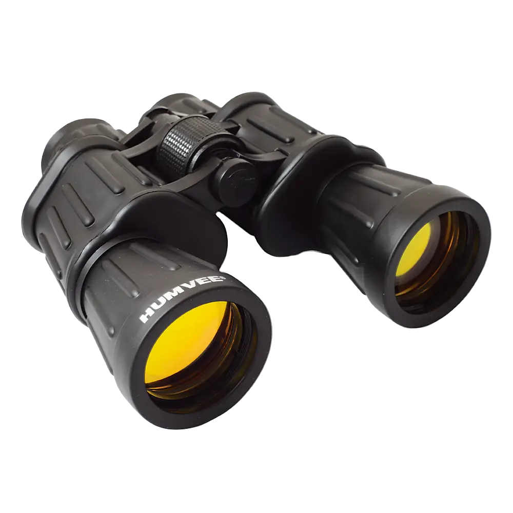 Binoculars with Yellow Lenses