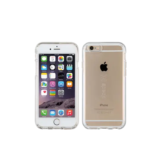 Smartphone with Transparent Case Display