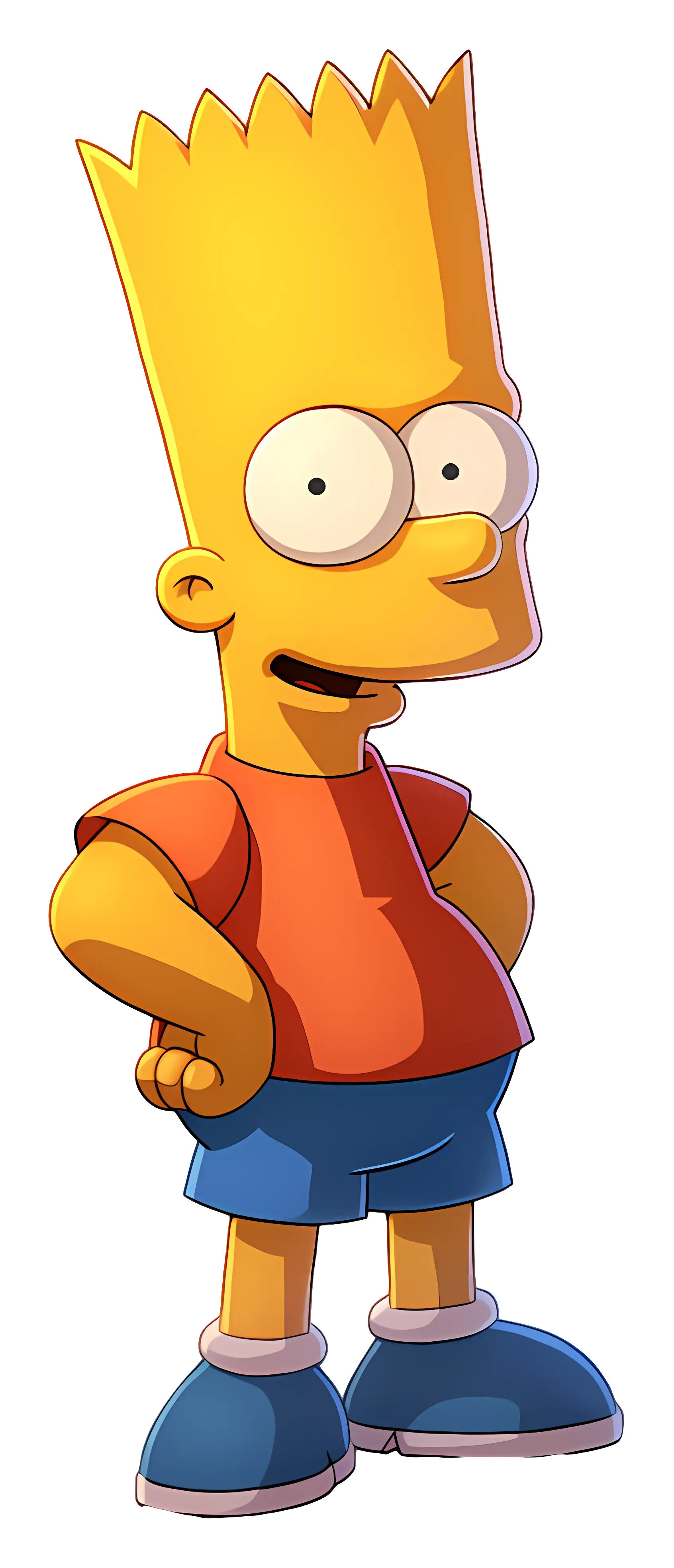 Cartoon Boy with Attitude