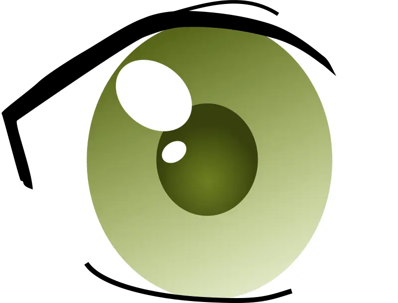 Green Eye Illustration