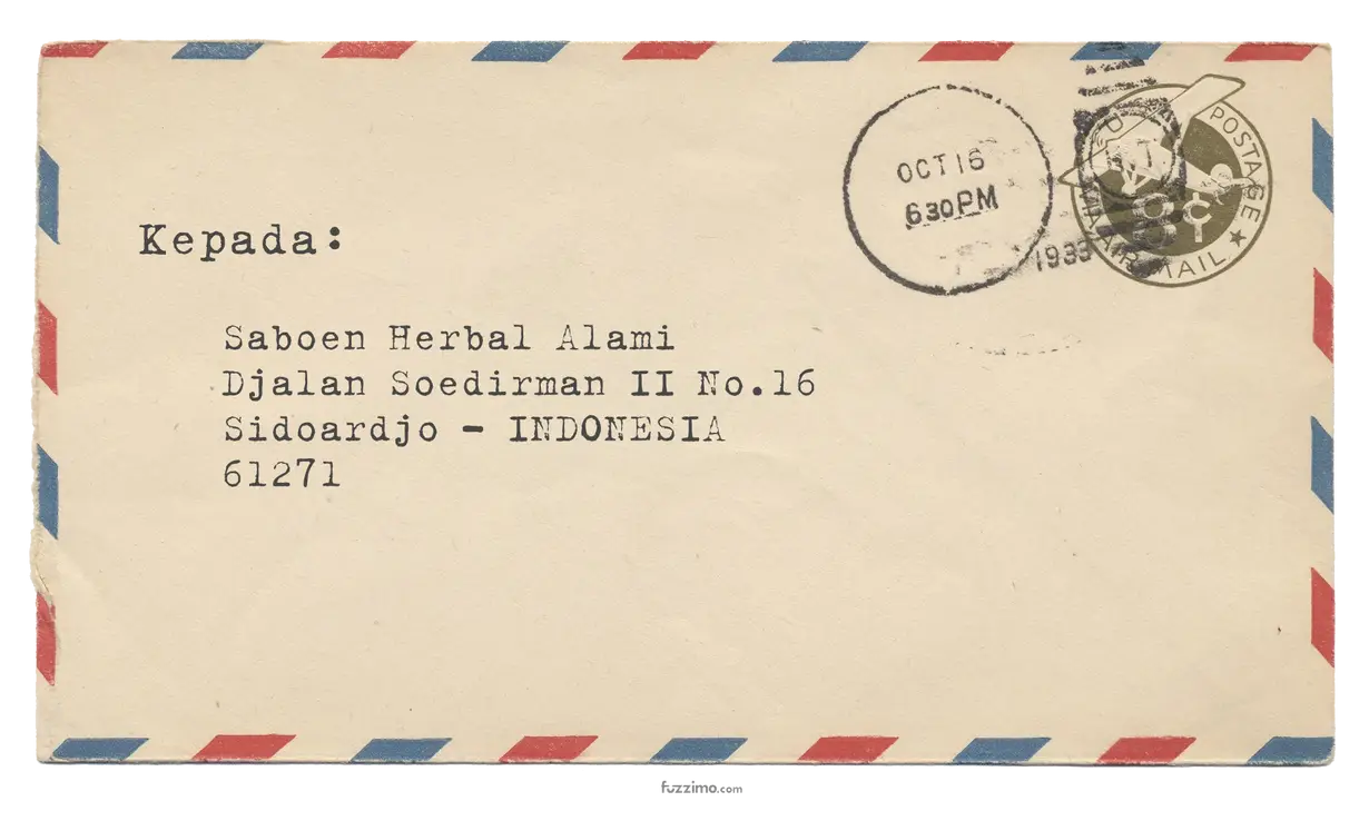Vintage Envelope with Address