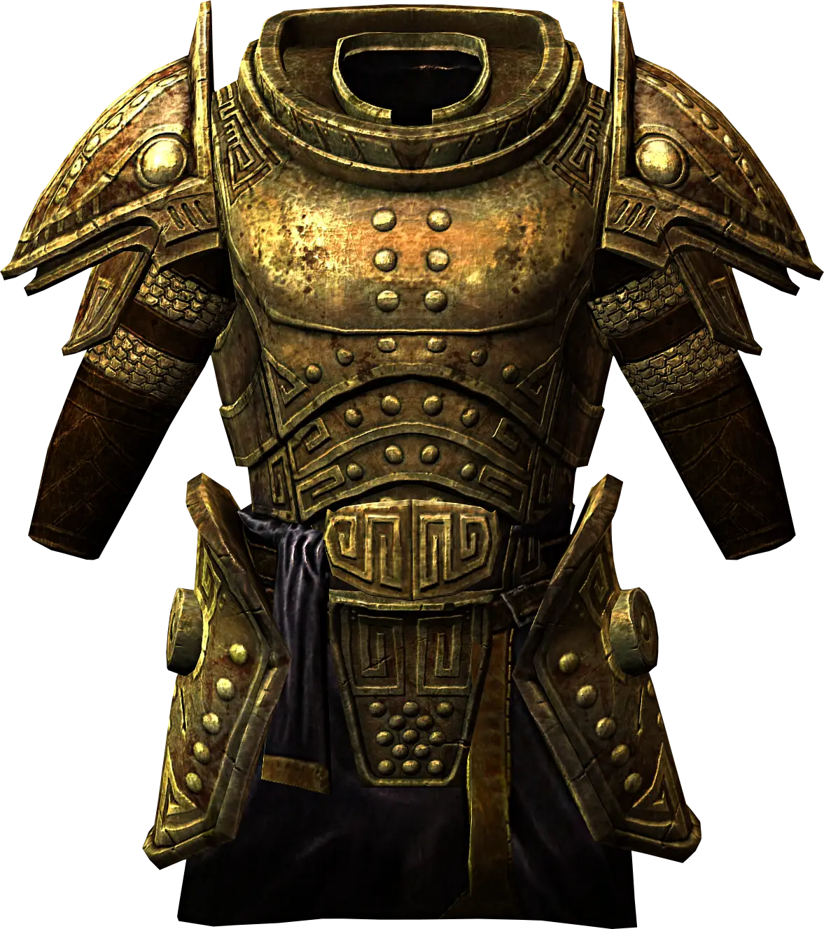 Golden Medieval Armor