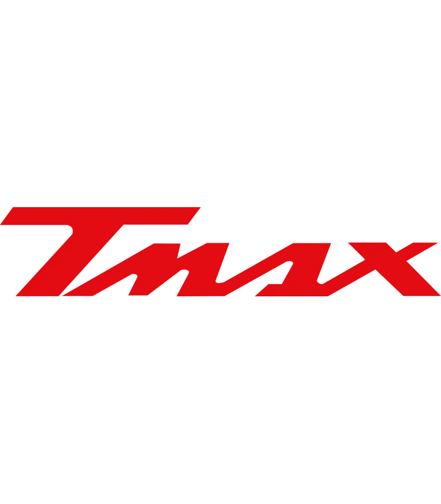 Tmax Red Stylized Logo Design