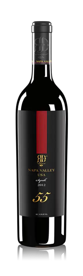 Napa Valley Red Wine Bottle