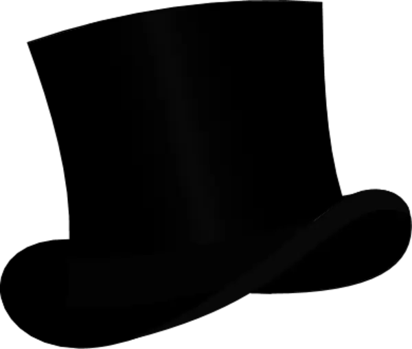 Elegant Black Top Hat for Formal Occasions