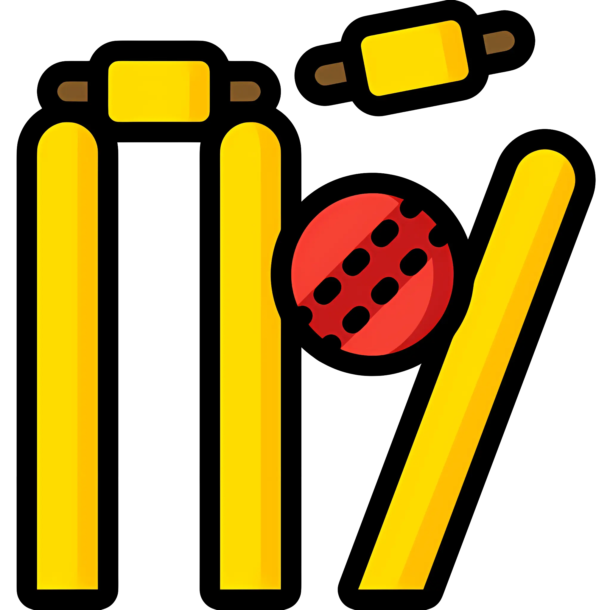 Cricket Wicket and Ball