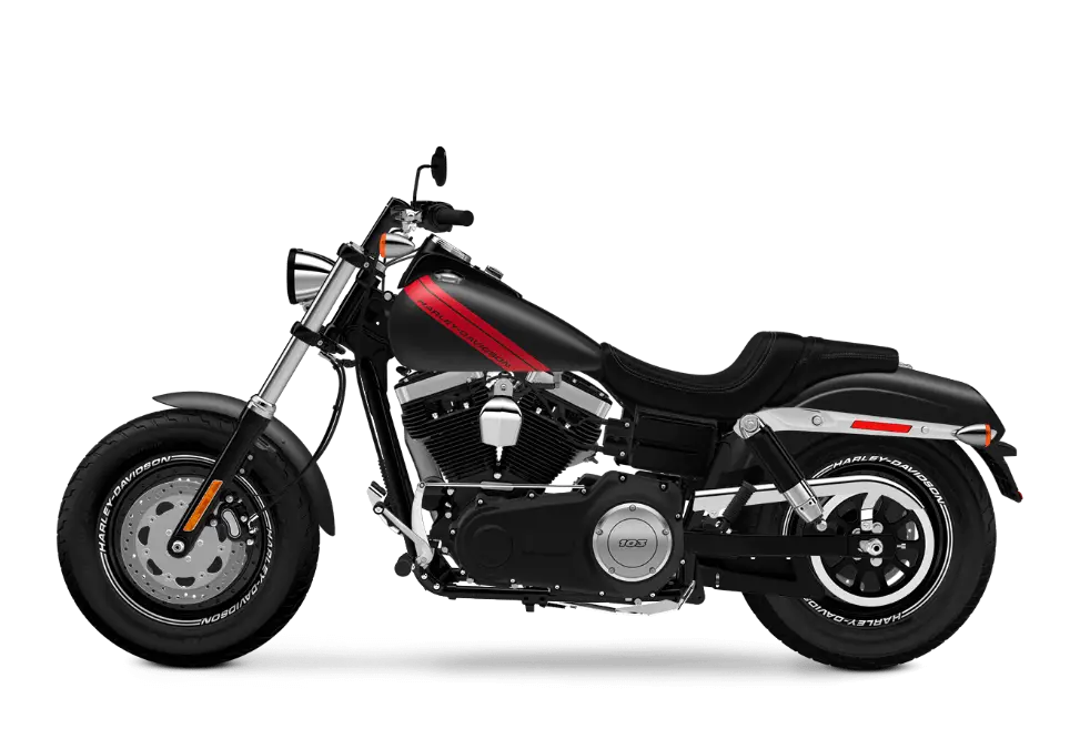 Black and Red Motorcycle Design