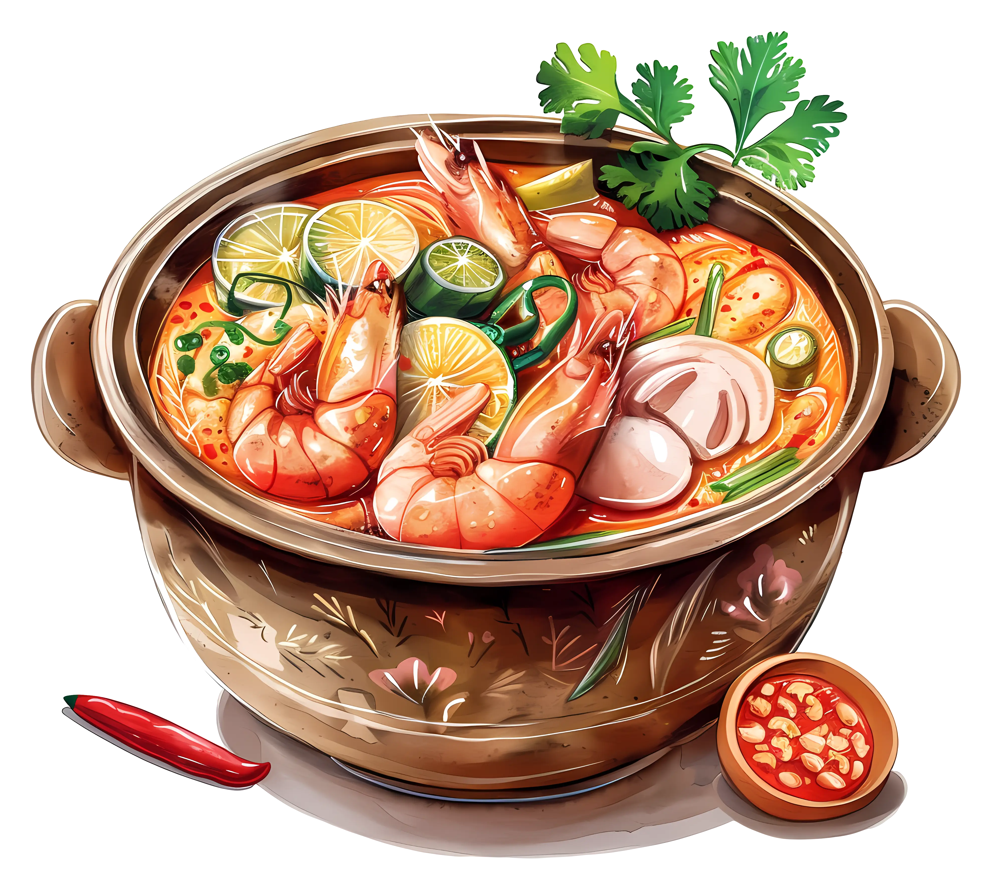 Delicious Shrimp Soup