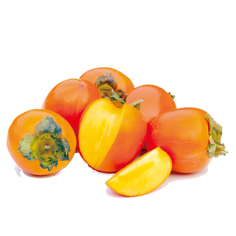 Fresh Orange Persimmons for Healthy Eating