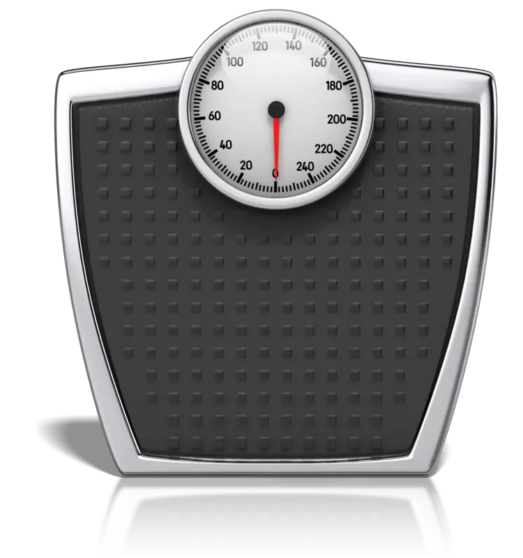 Black Weighing Scale Illustration