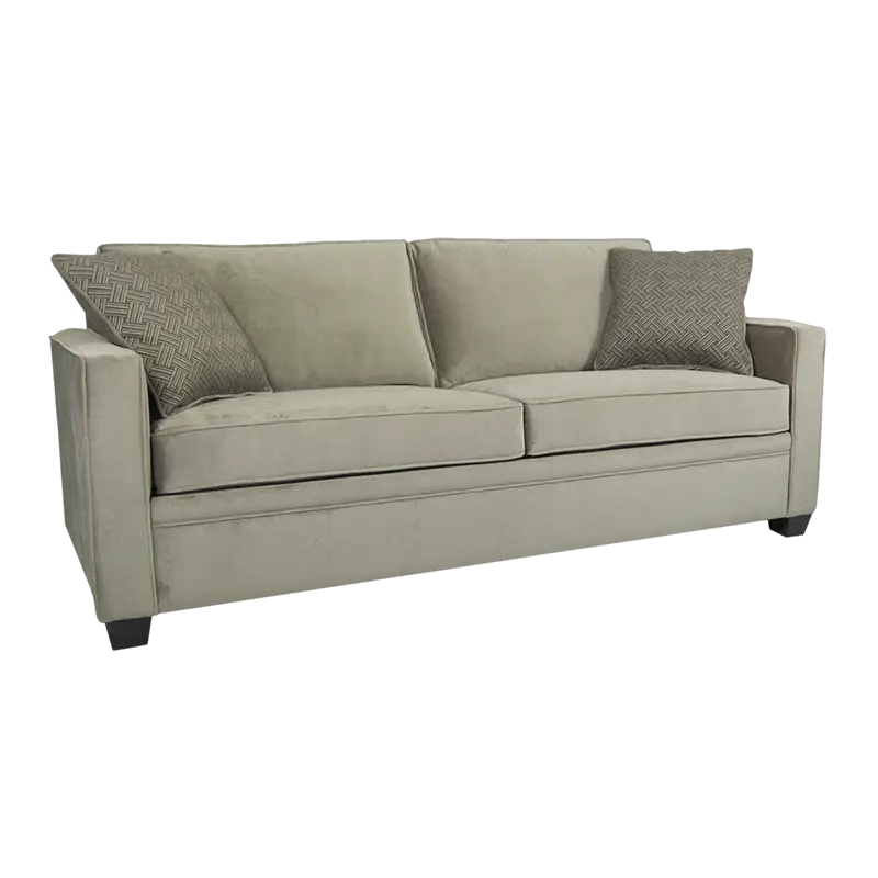 Gray Upholstered Sofa