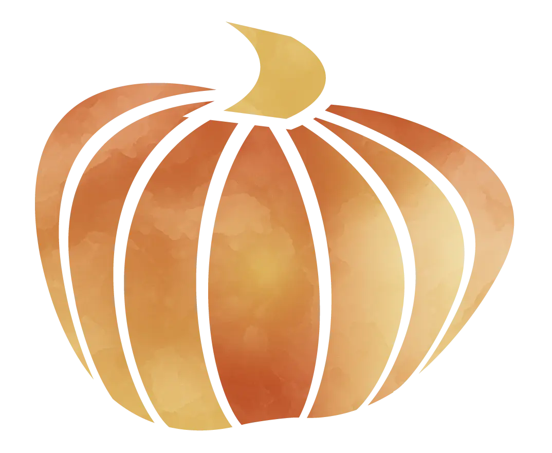 Orange Pumpkin for Halloween