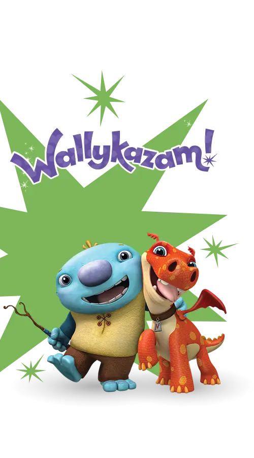 Wallykazam Cartoon Characters