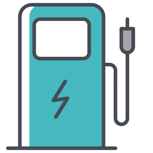Electric Charging Station Icon