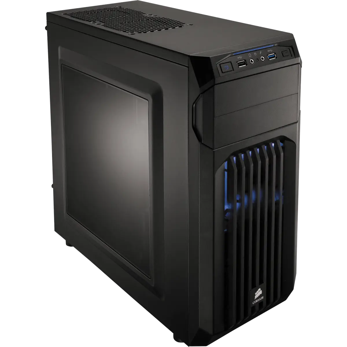 Black Computer Case for Desktop Builds