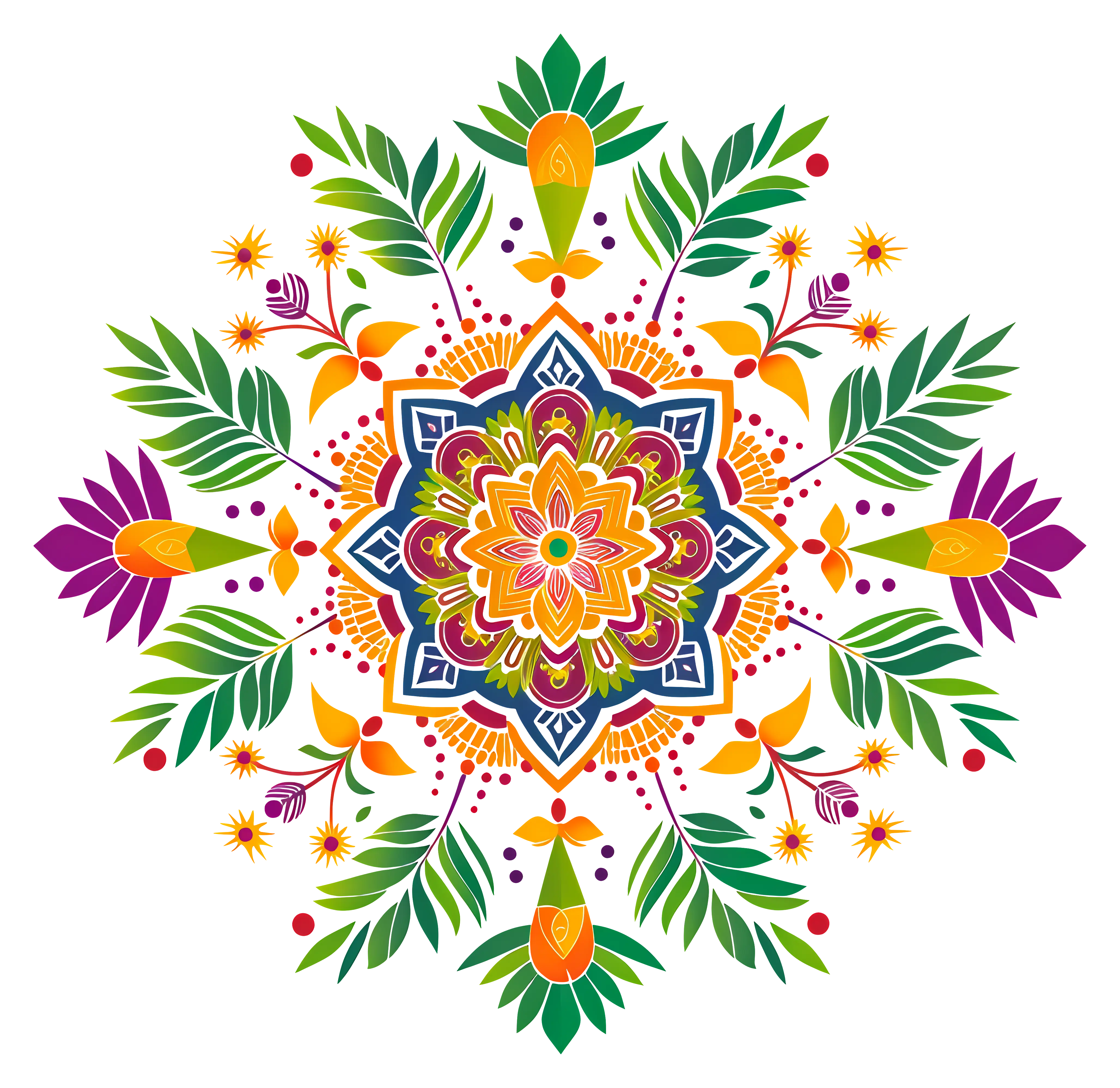 Colorful Mandala Art