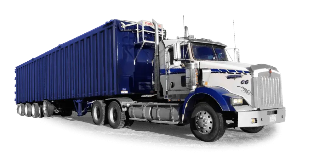 Heavy Duty Blue Truck