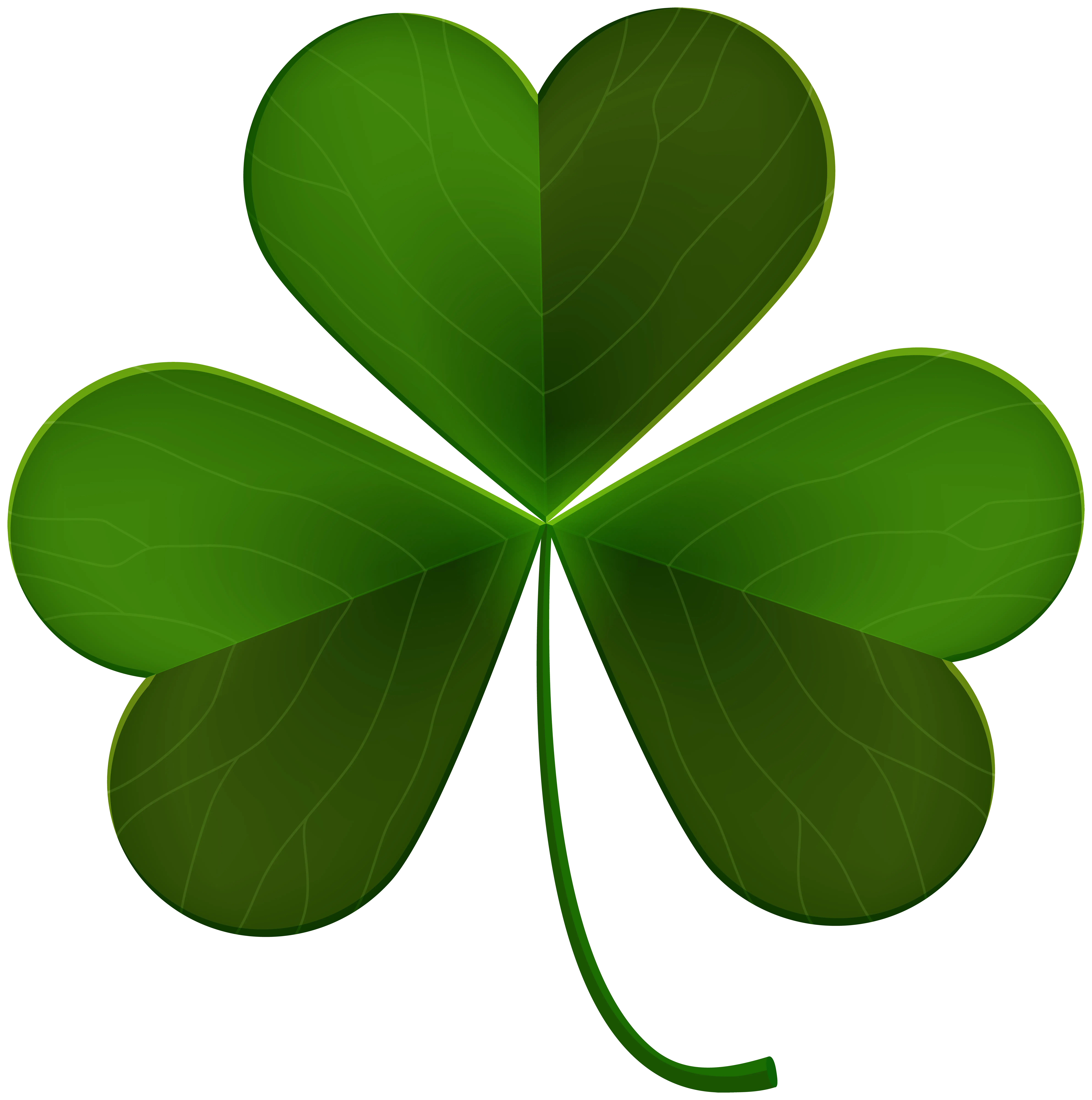 Classic Three-Leaf Clover Design