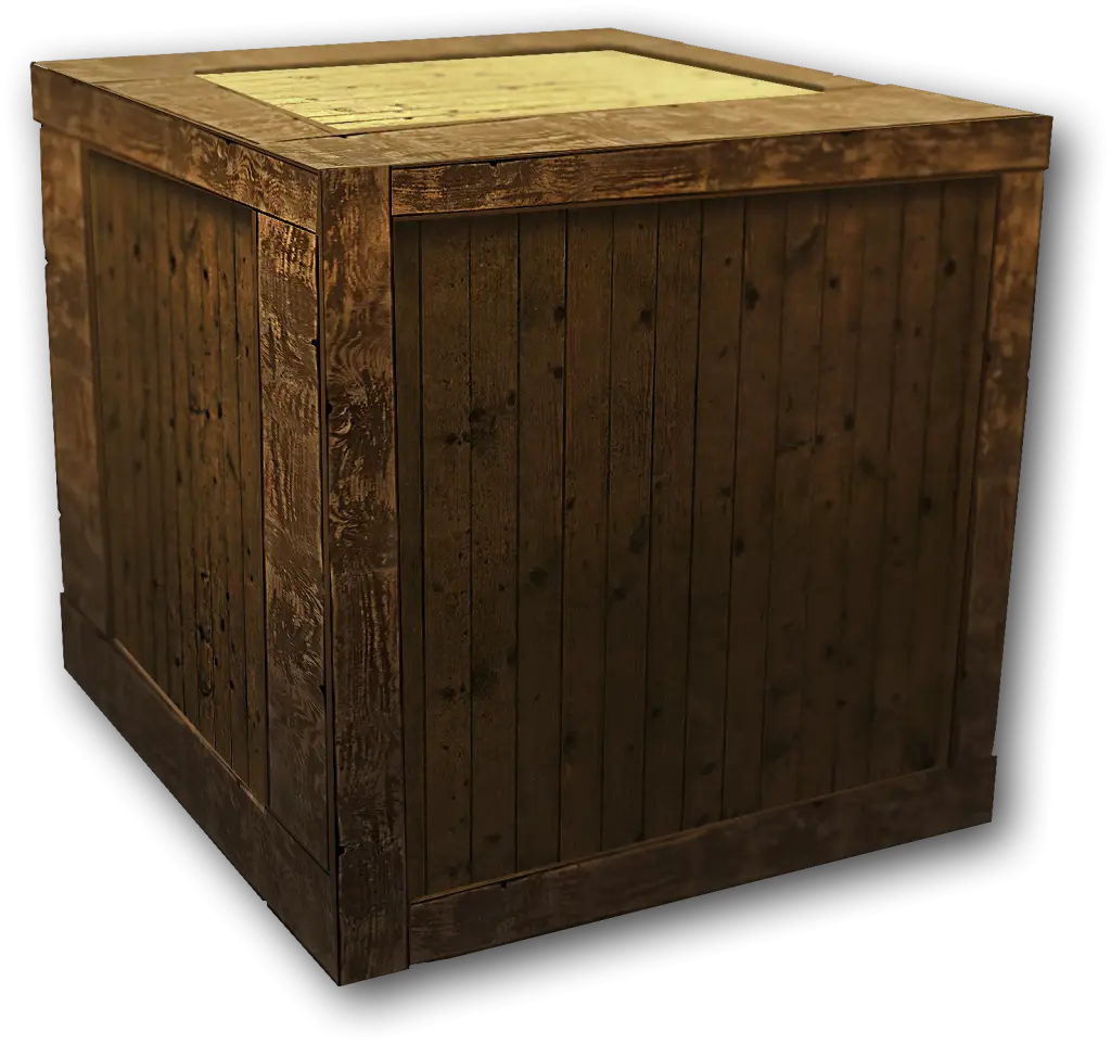 Large Wooden Crate for Storage