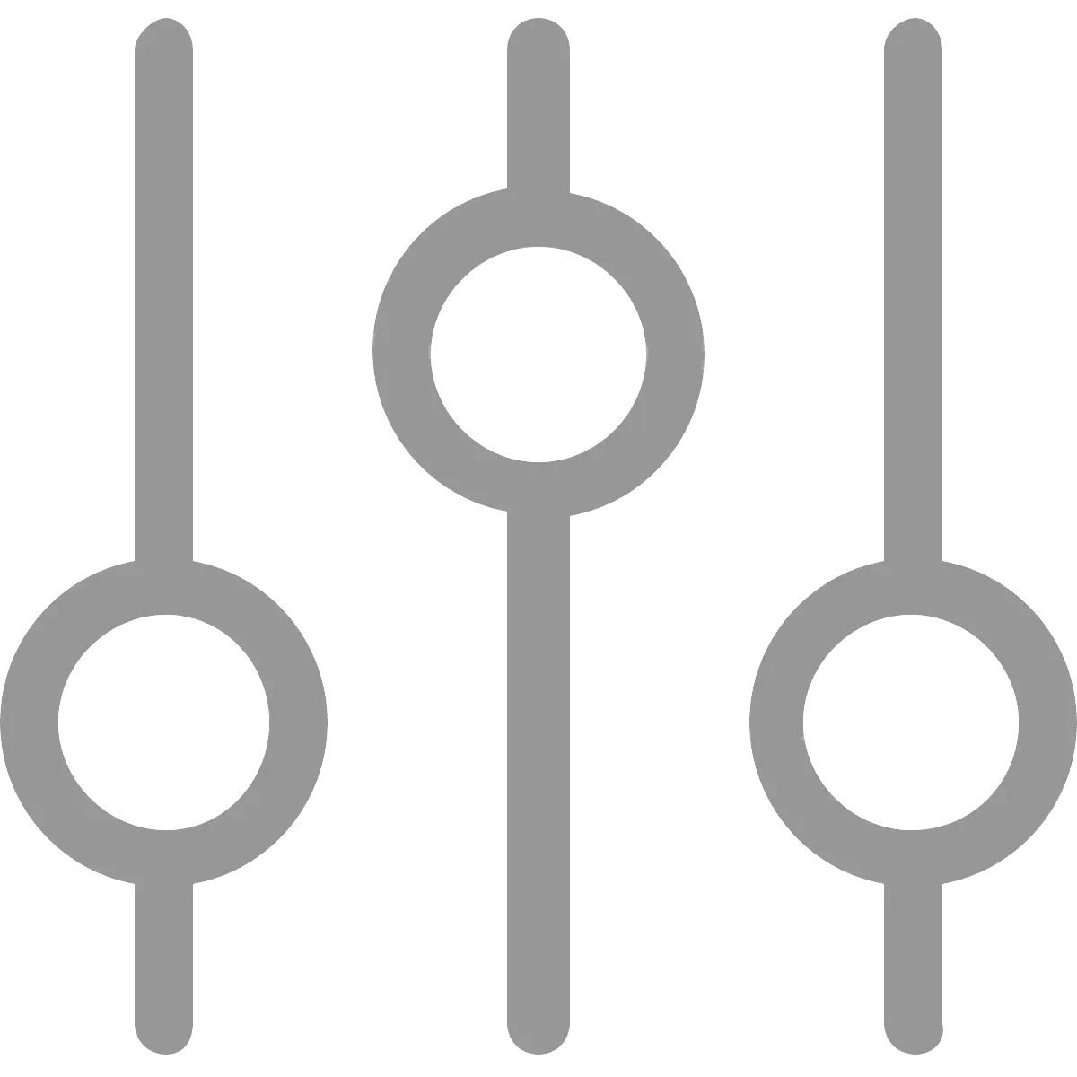 Adjustment Settings Slider Icon