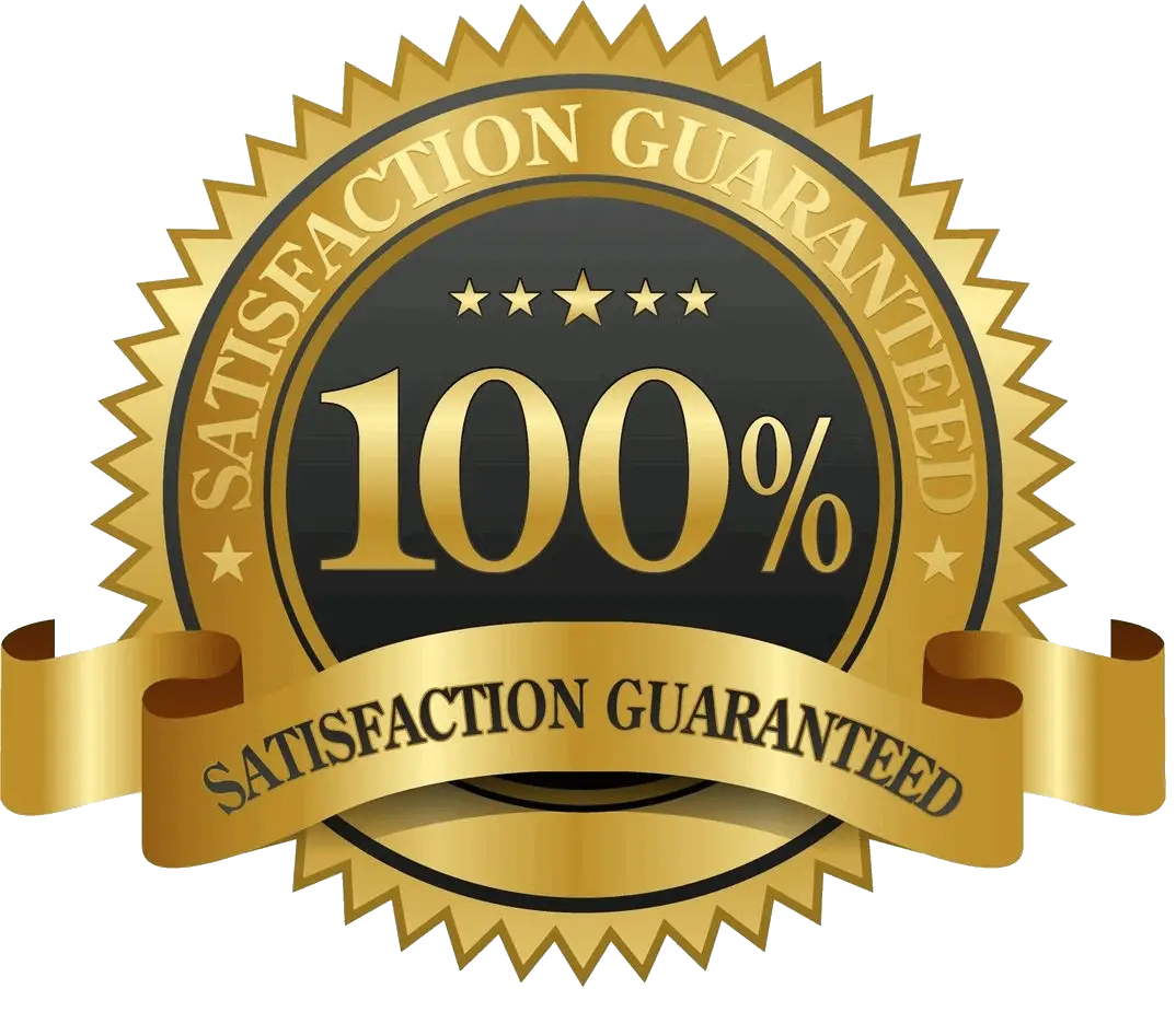 100% Satisfaction Guaranteed Gold Seal