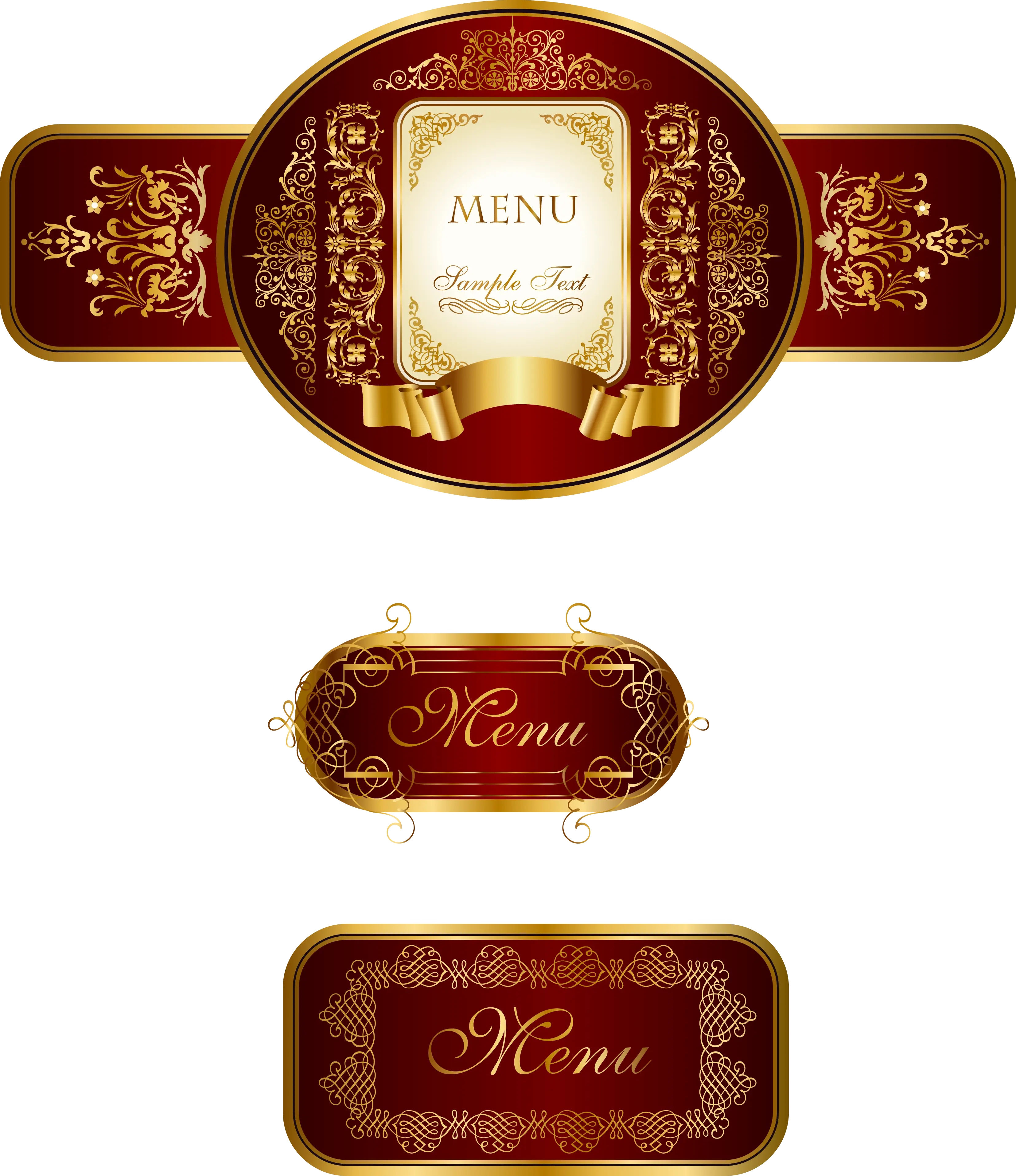 Elegant Menu Design