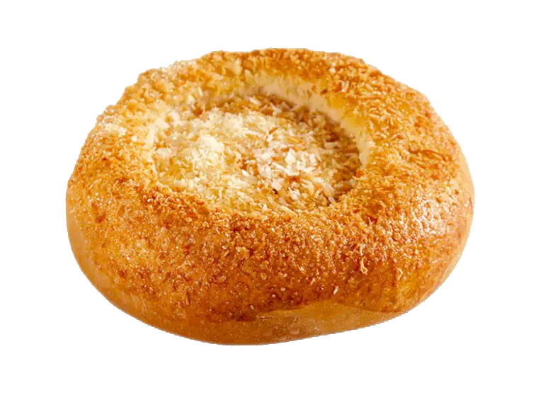 Golden Round Bread with Crust
