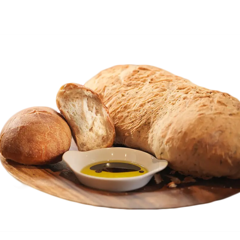 Fresh Bread with Olive Oil