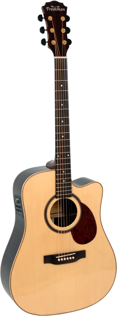 Classic Wooden Acoustic Guitar for Musicians