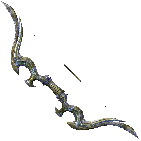 Fantasy Bow with Intricate Design