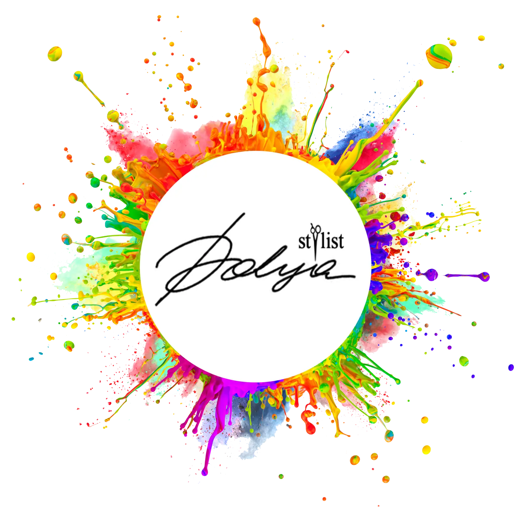 Colorful Splash with Logo