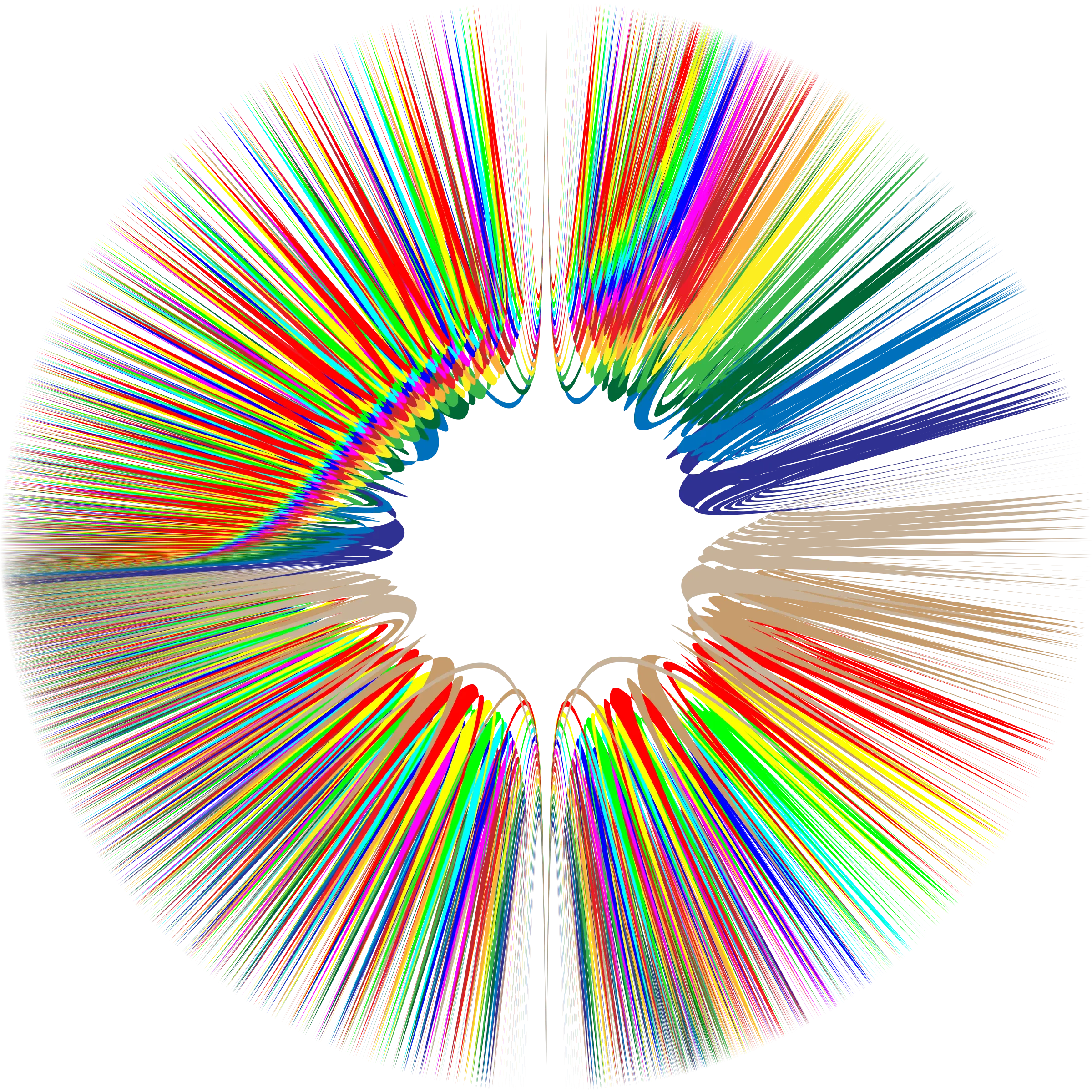 Colorful Circular Abstract Art