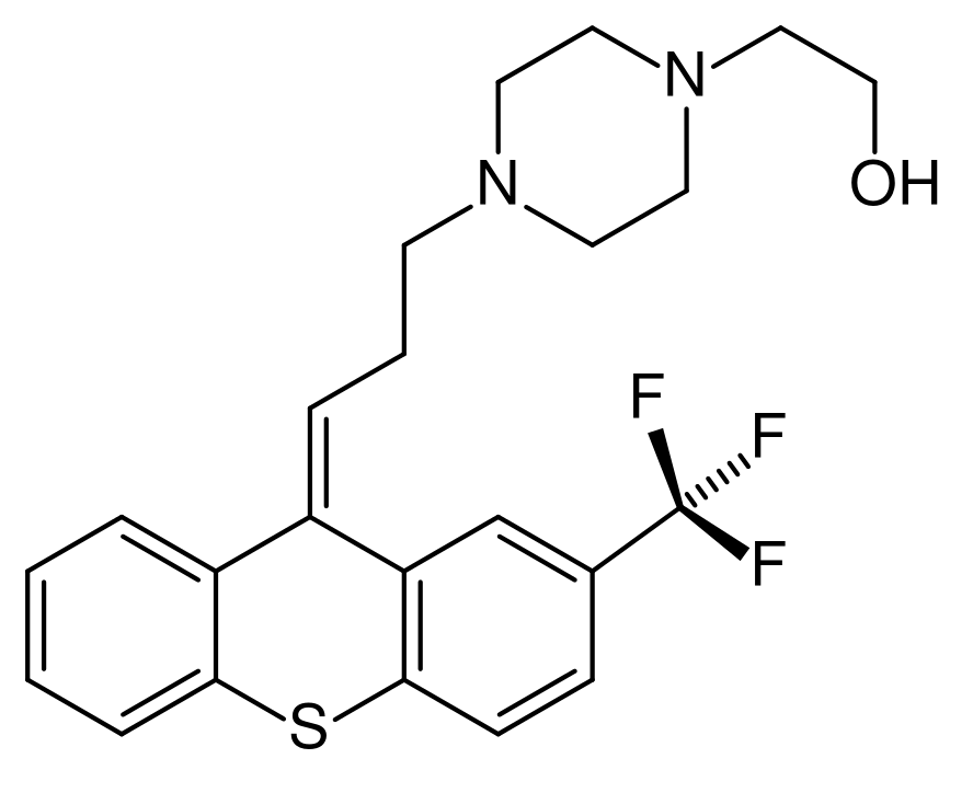 Chemical Structure Diagram of a Molecule