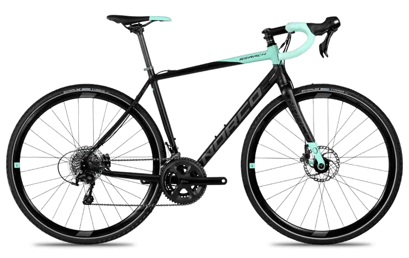 Black Road Bicycle for Speed and Adventure