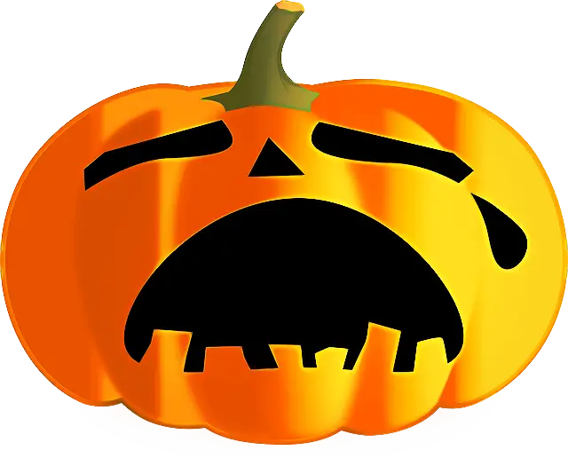 Crying Jack-o-Lantern for Halloween Decoration