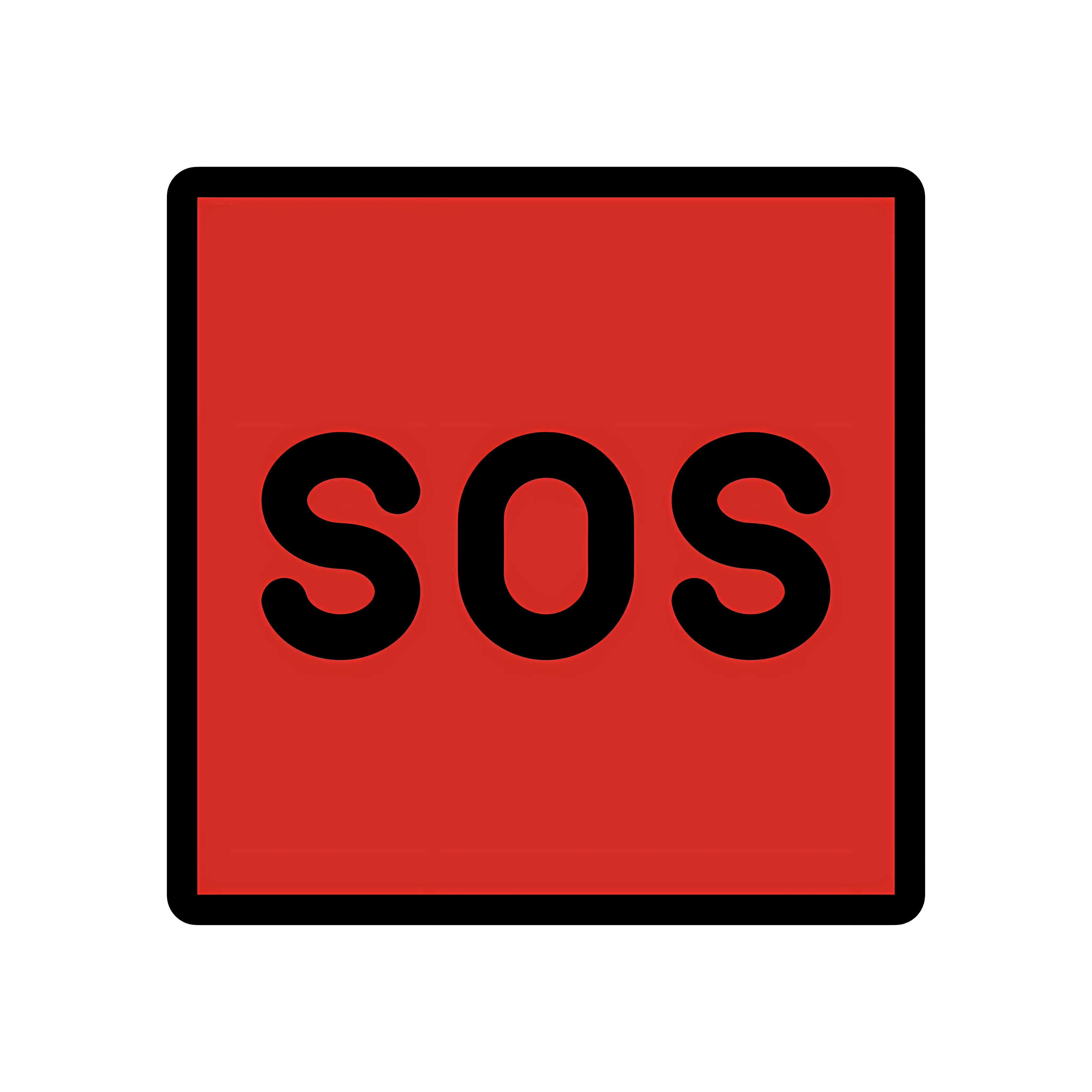 SOS sign