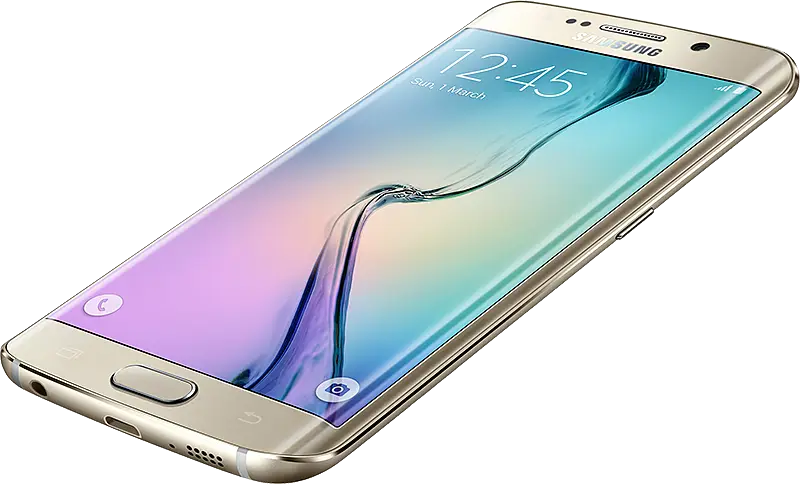 Gold Smartphone with Sleek Design