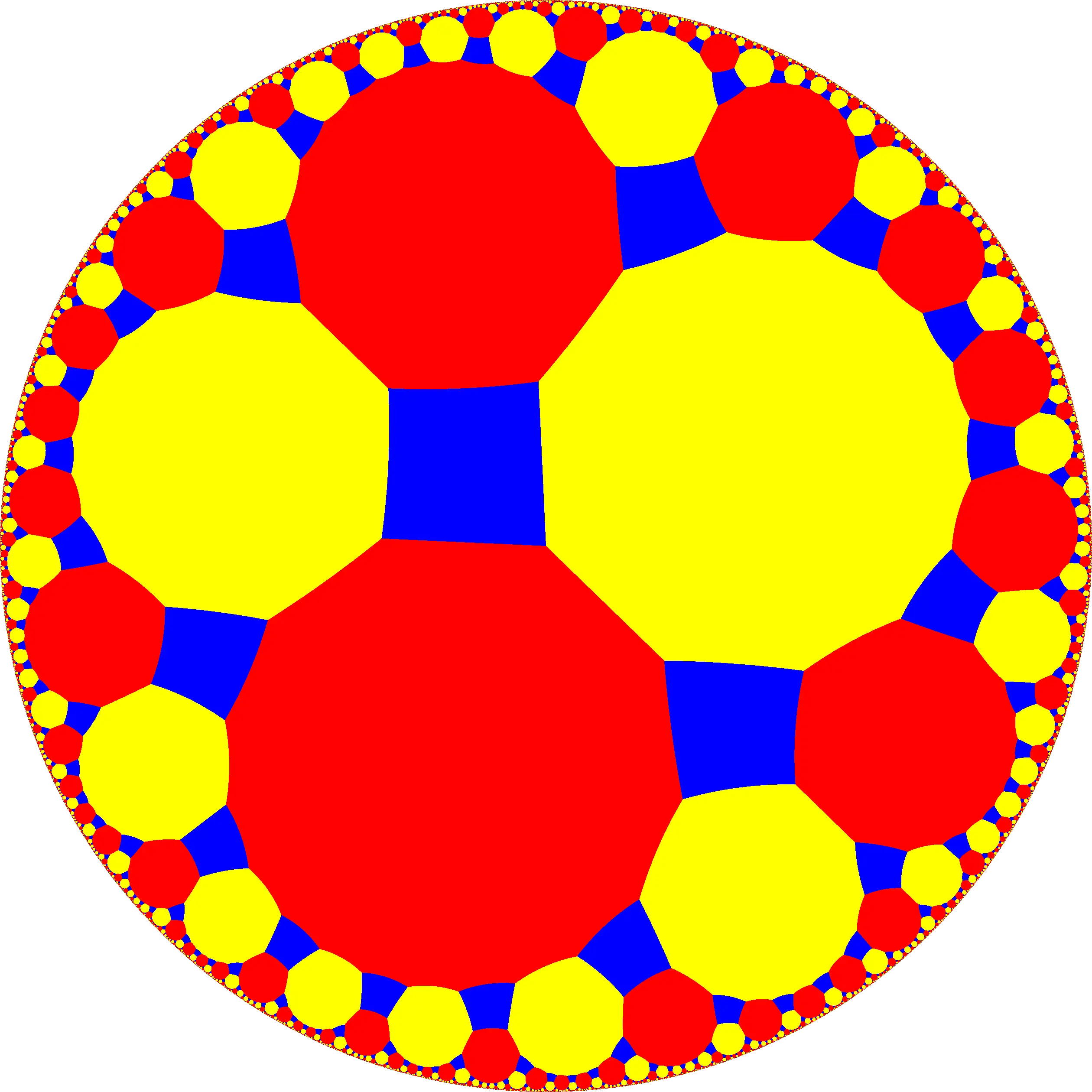 Colorful Abstract Circular Pattern