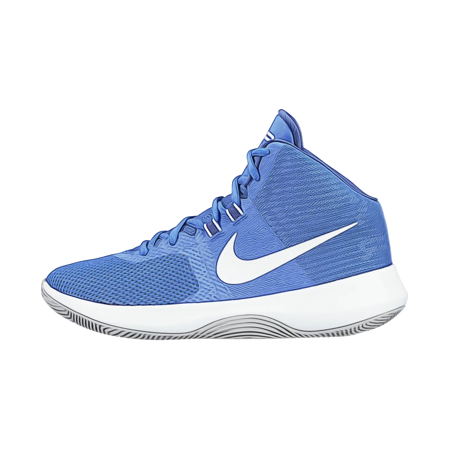 Stylish Blue Athletic Shoe