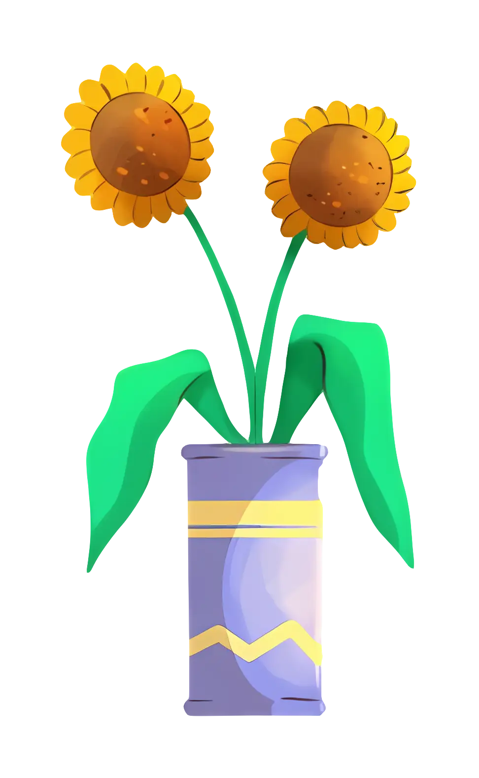Sunflowers in a Vase