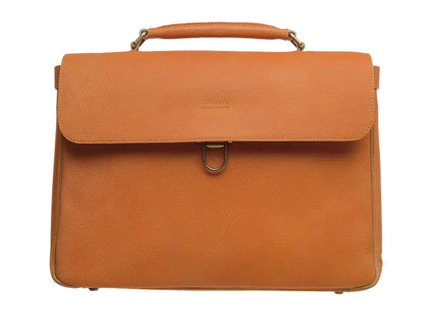 Brown Leather Briefcase for Professionals