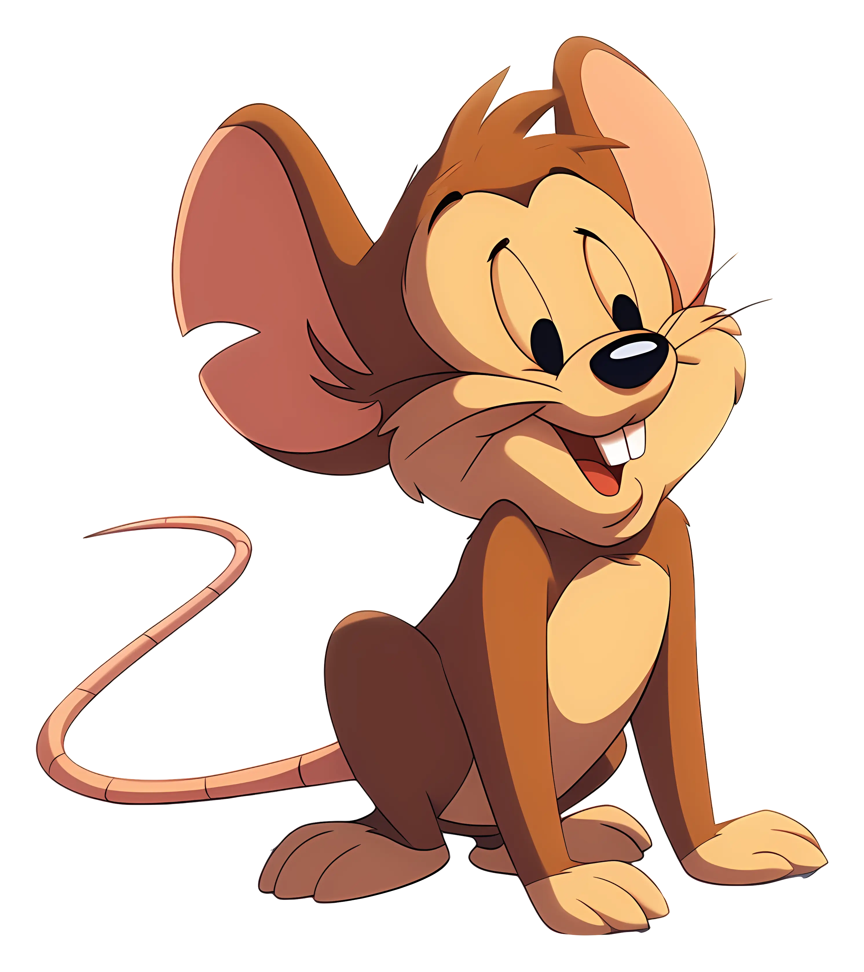 Cute Cartoon Mouse Character