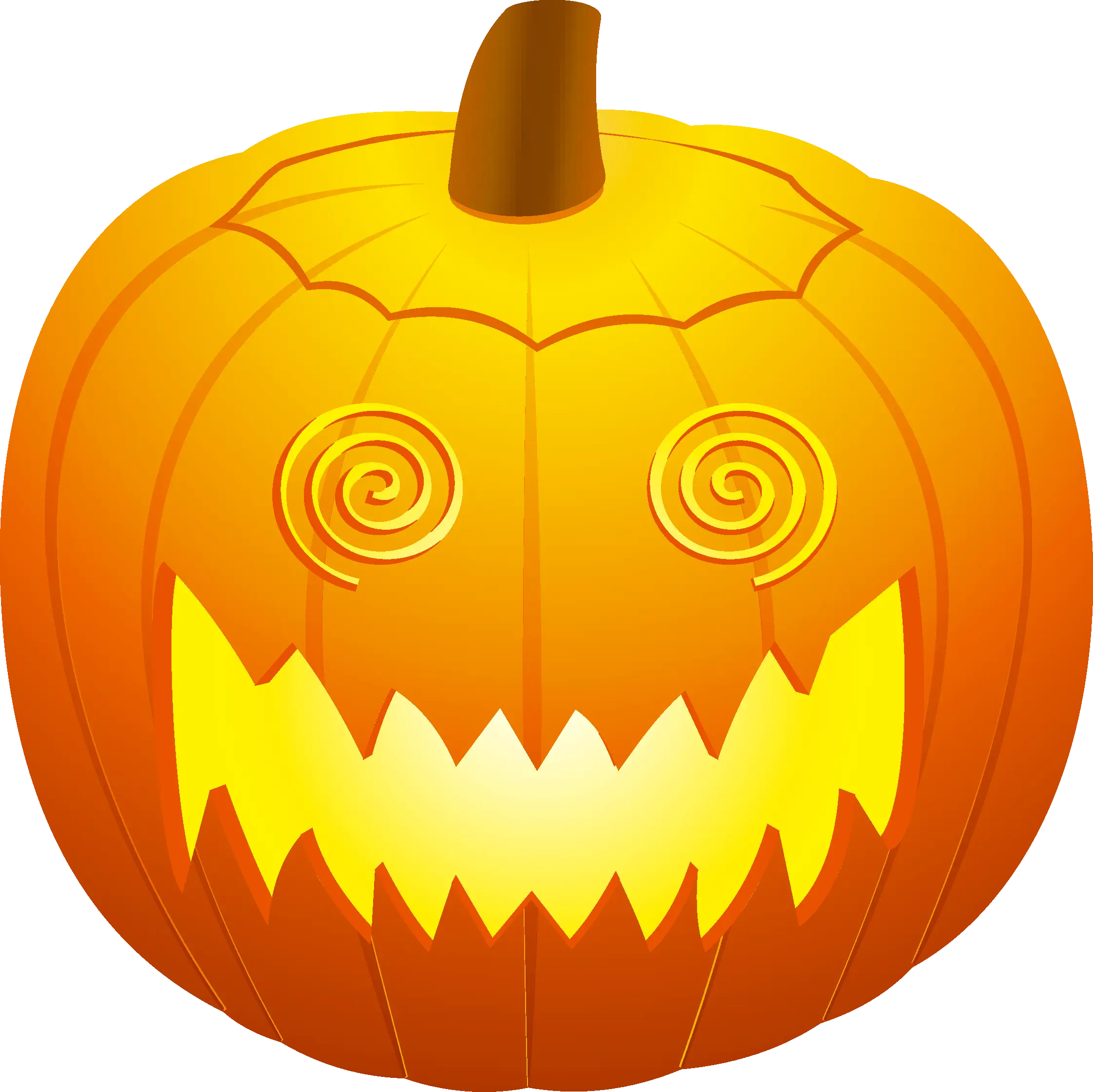 Spooky Jack-o&#039;-Lantern for Halloween
