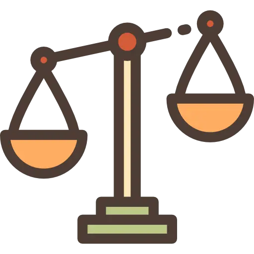 Balance Scales Representing Fairness and Justice