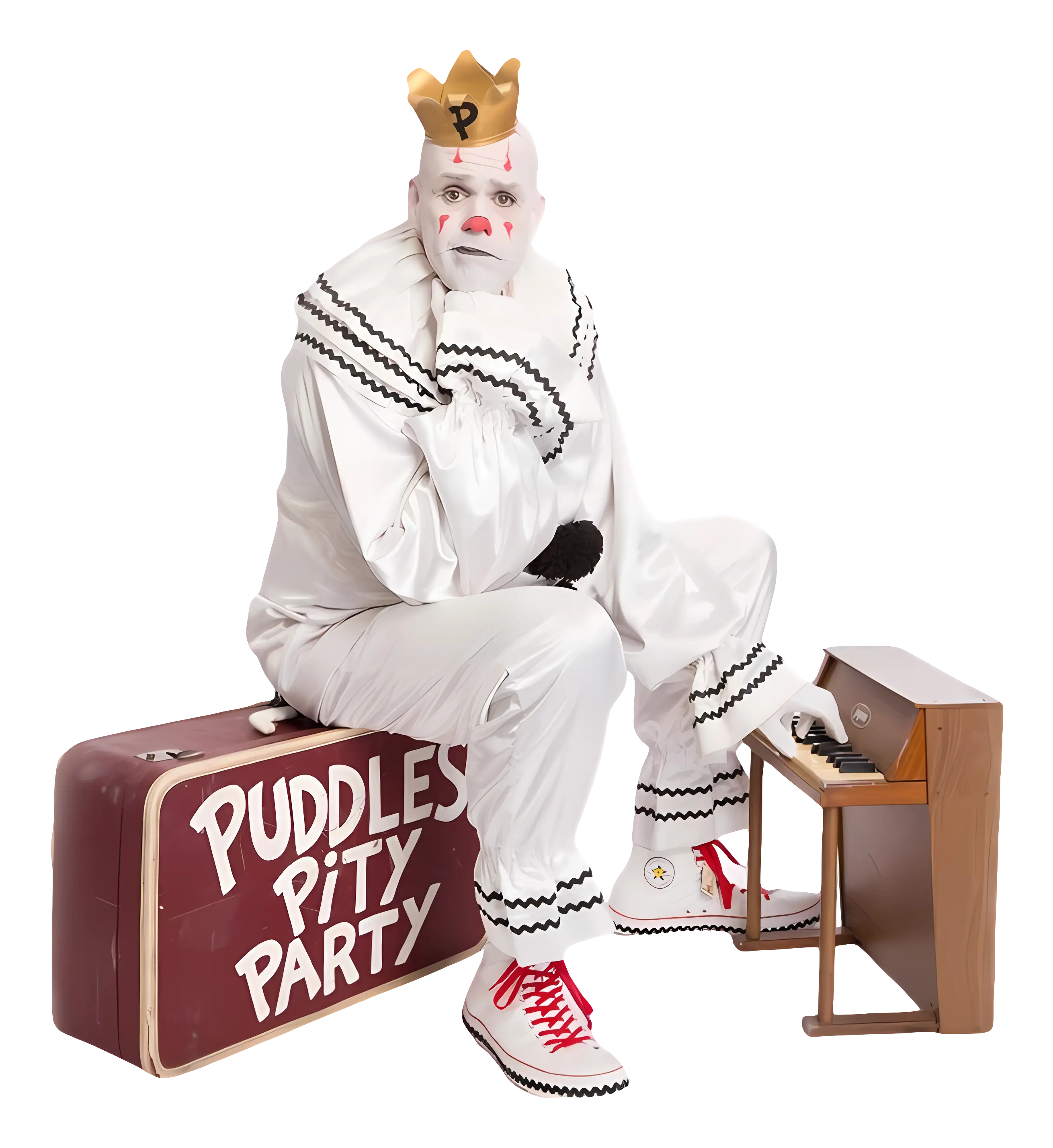 Puddles Pity Party Clown with Suitcase