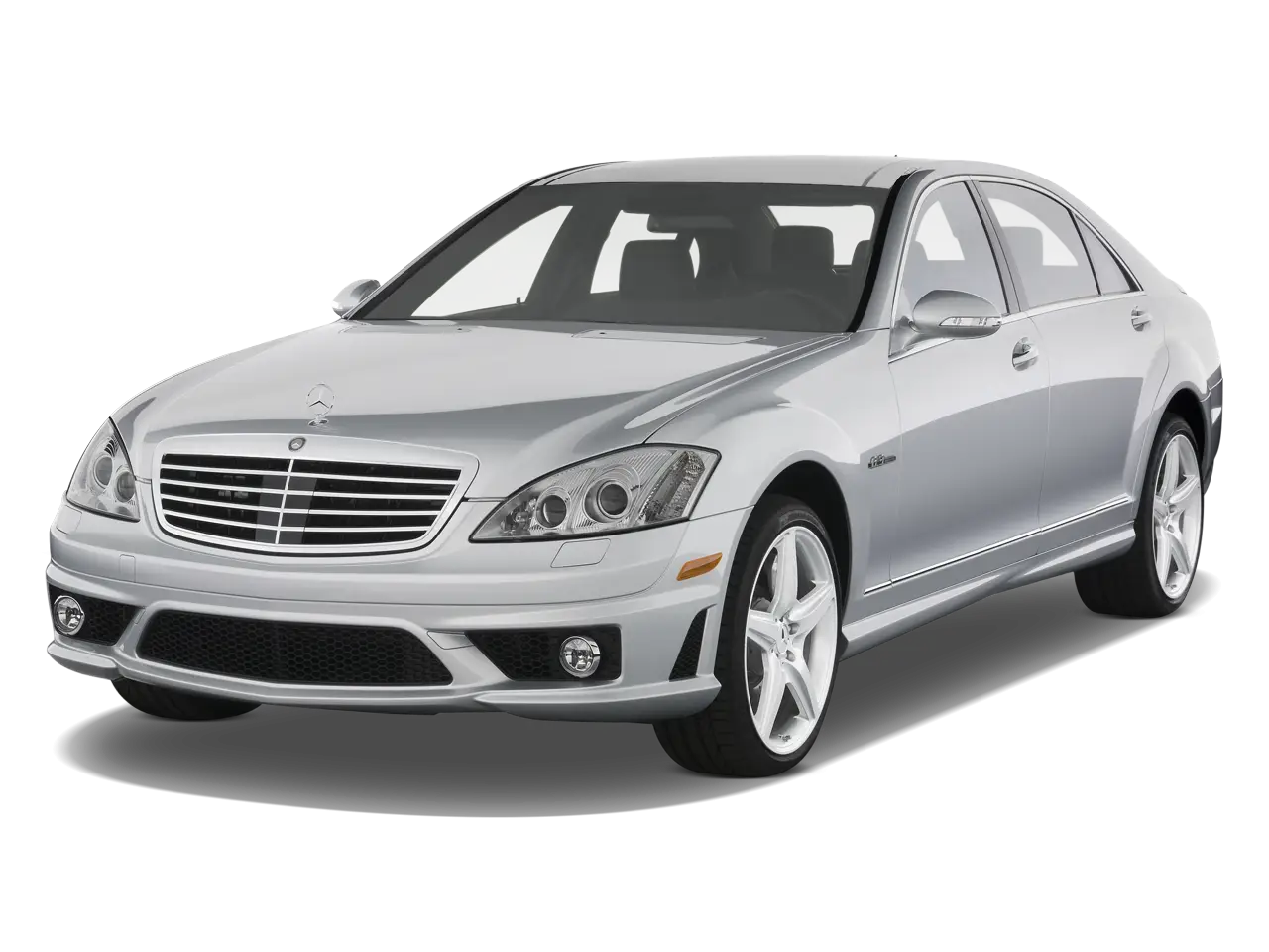 Silver Luxury Sedan